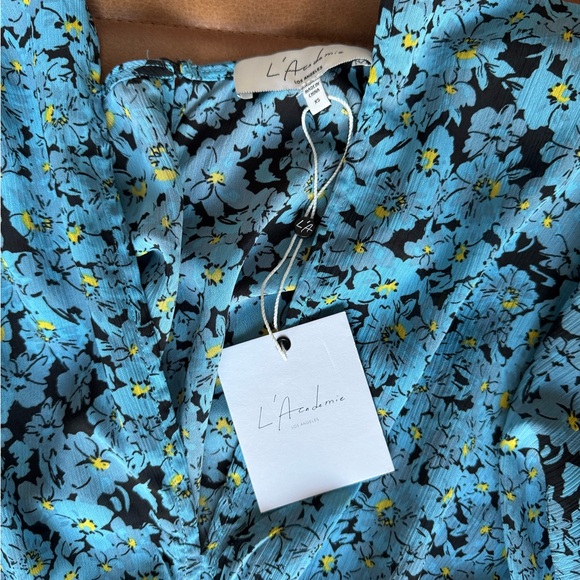 NWT L’Academie Floral Mini Dress - Picture 3 of 3